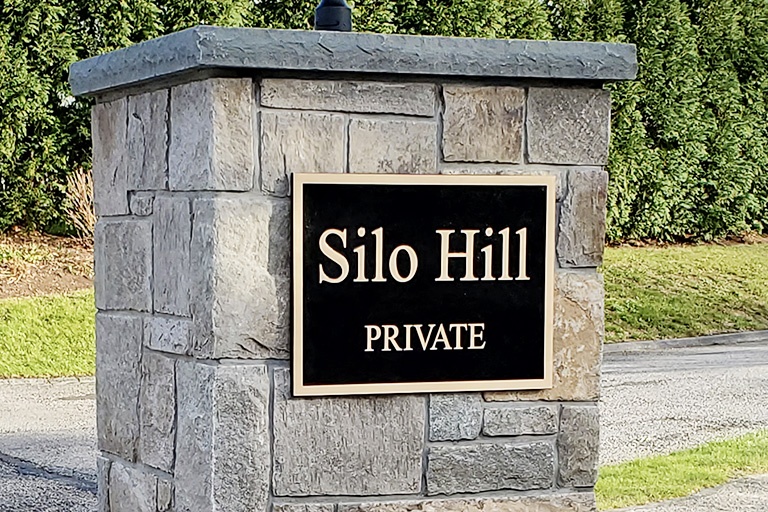 residential sign